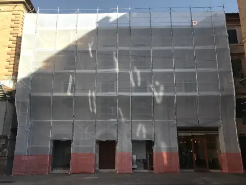 Ponteggio montato da Giemme Ponteggi in un cantiere nelle Marche — 3 di 7